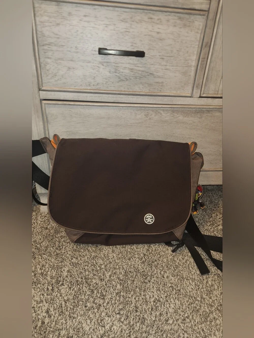 Crumpler Men's Brown Robo Bob Laptop Bag. The Hee-Goer HG-07A NWT